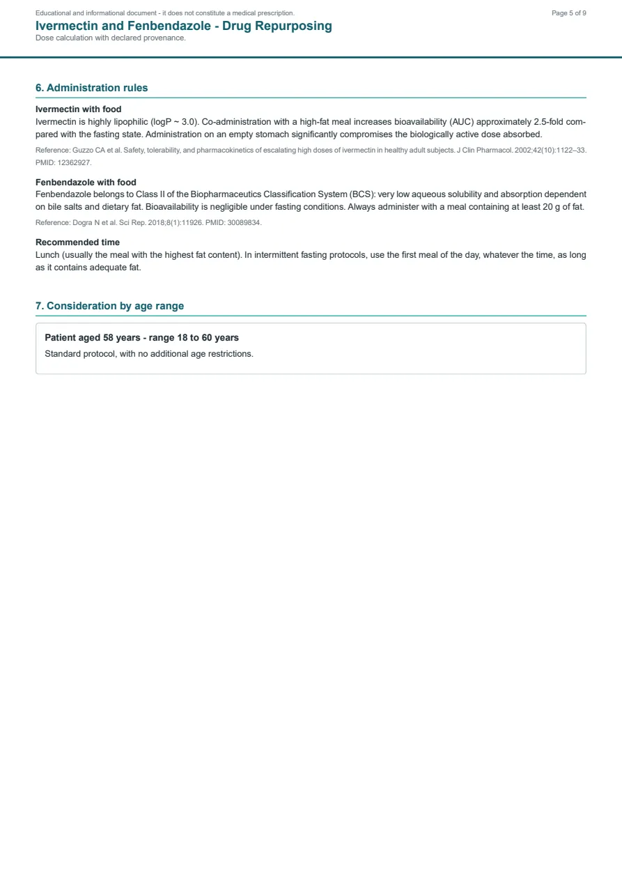 Page of the sample document 5