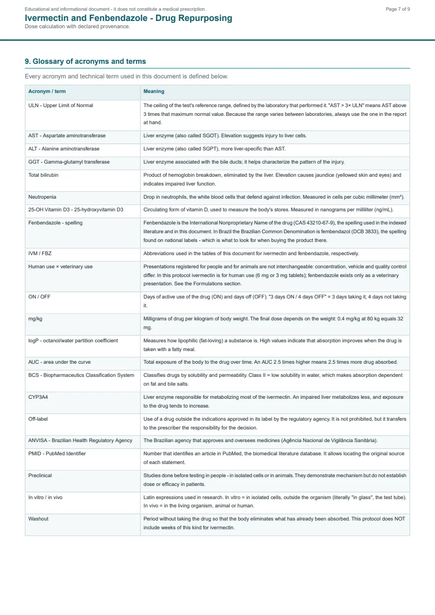 Page of the sample document 7
